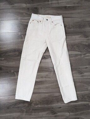 Levi's Women's Wedgie Jeans Cream Size 23
